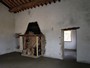 Living room with fireplace