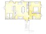 The layout of the apartment Zafferano